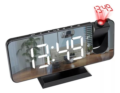 Miniatura 3 de Despertador De Proyección Digital Led Al